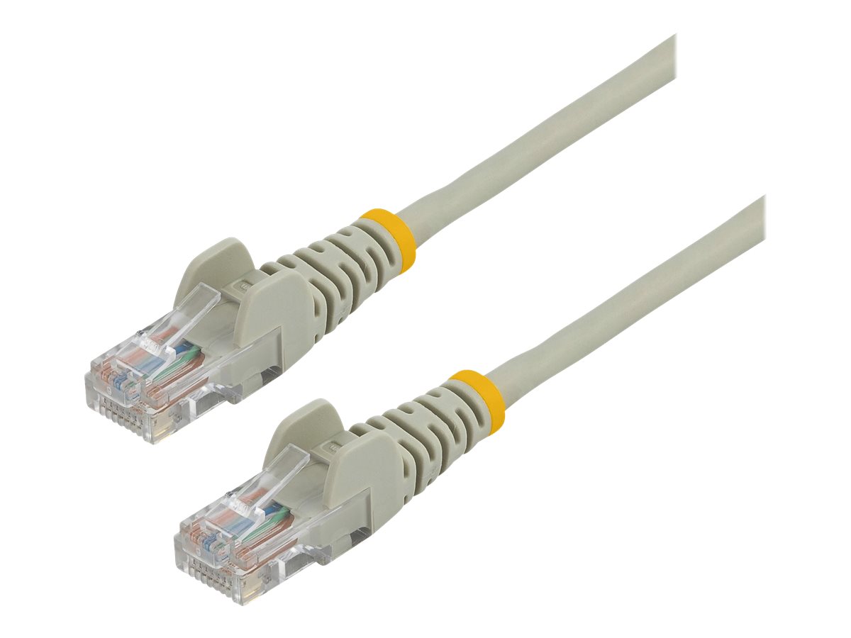 StarTech.com 3m Cat5e RJ45 UTP Netzwerkkabel Snagless - Cat 5e Patchkabel - Grau - Stecker  Stecker - Patch-Kabel - RJ-45 (M)