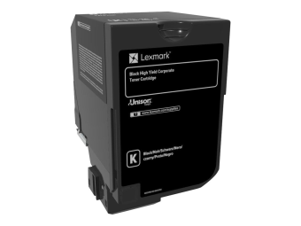 Lexmark Hohe Ergiebigkeit - Schwarz - original