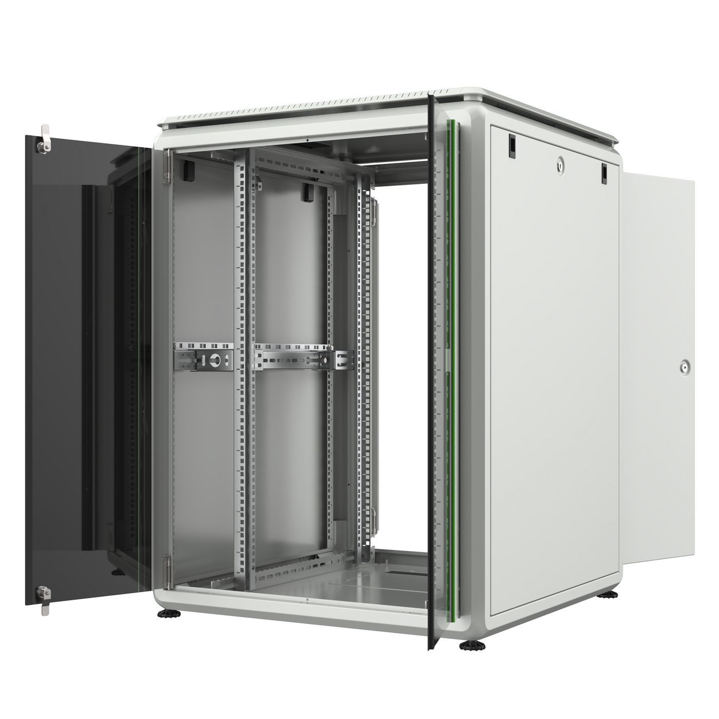 Lanview RDL20U88WH - 20U - 600 kg - 43 kg - Weiß, Ansicht 2