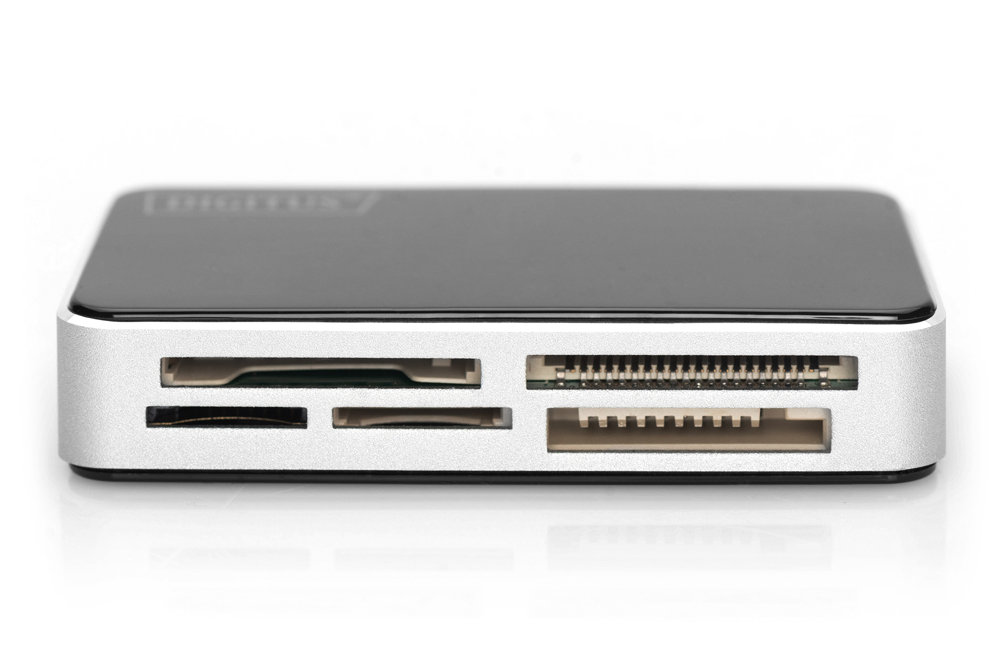 DIGITUS Kartenleser - All-in-one (MS, MS PRO, MMC, SD, xD, MS PRO Duo, miniSD, CF, RS-MMC, MMCmobile, microSD, Ansicht 3