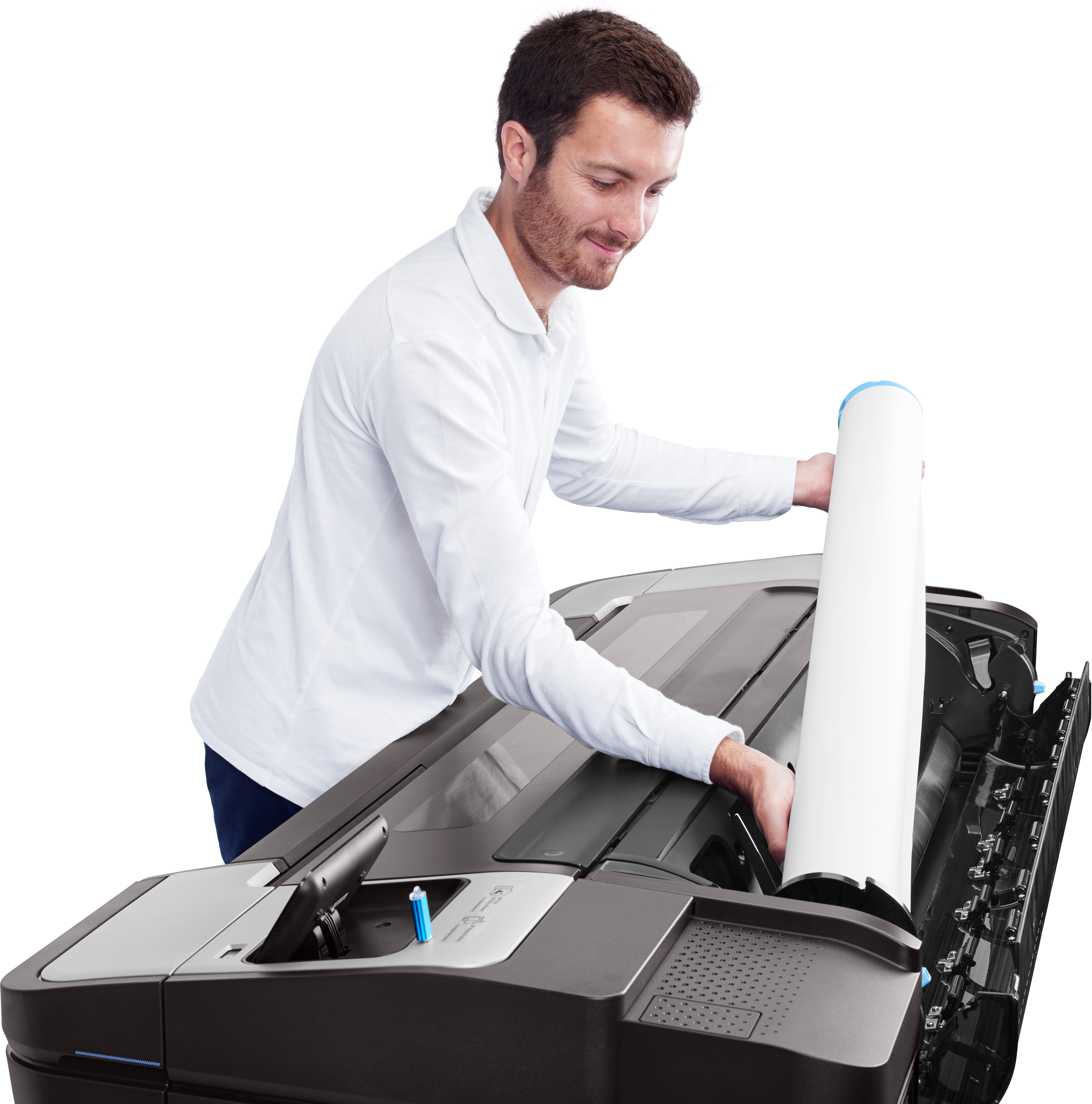 HP DesignJet T1700 - 1118 mm (44) Großformatdrucker, Ansicht 2