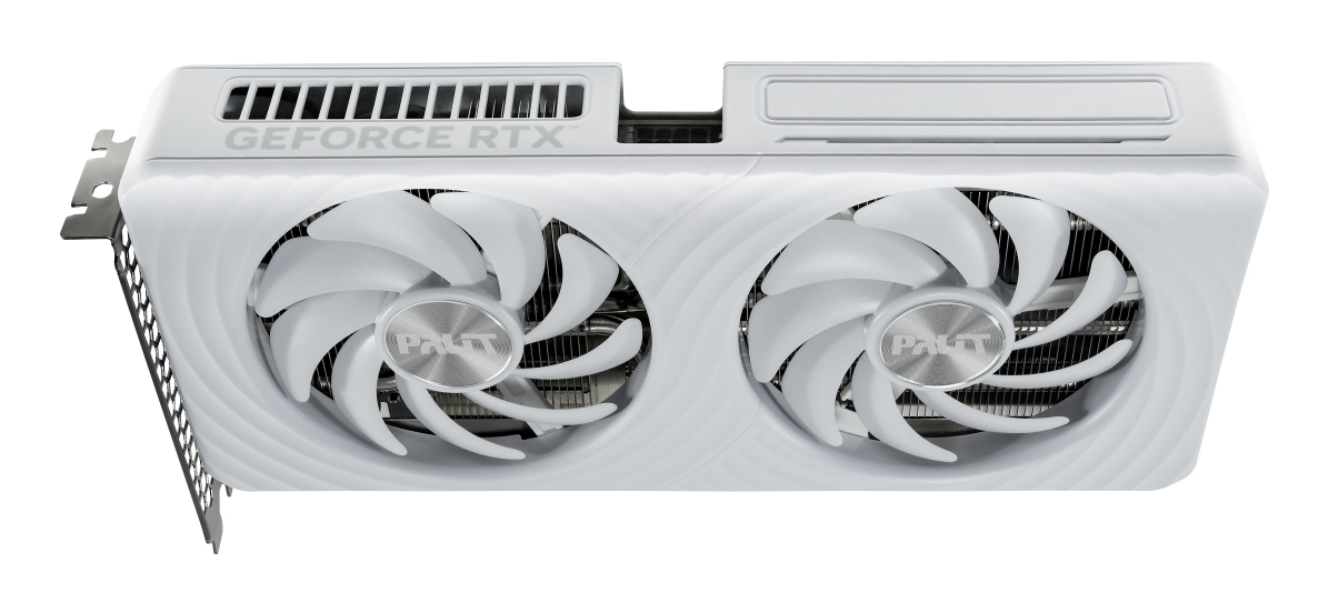 Palit GeForce RTX 5060 White OC 5060 GDDR7 - Grafikkarte - PCI-Express, Ansicht 4