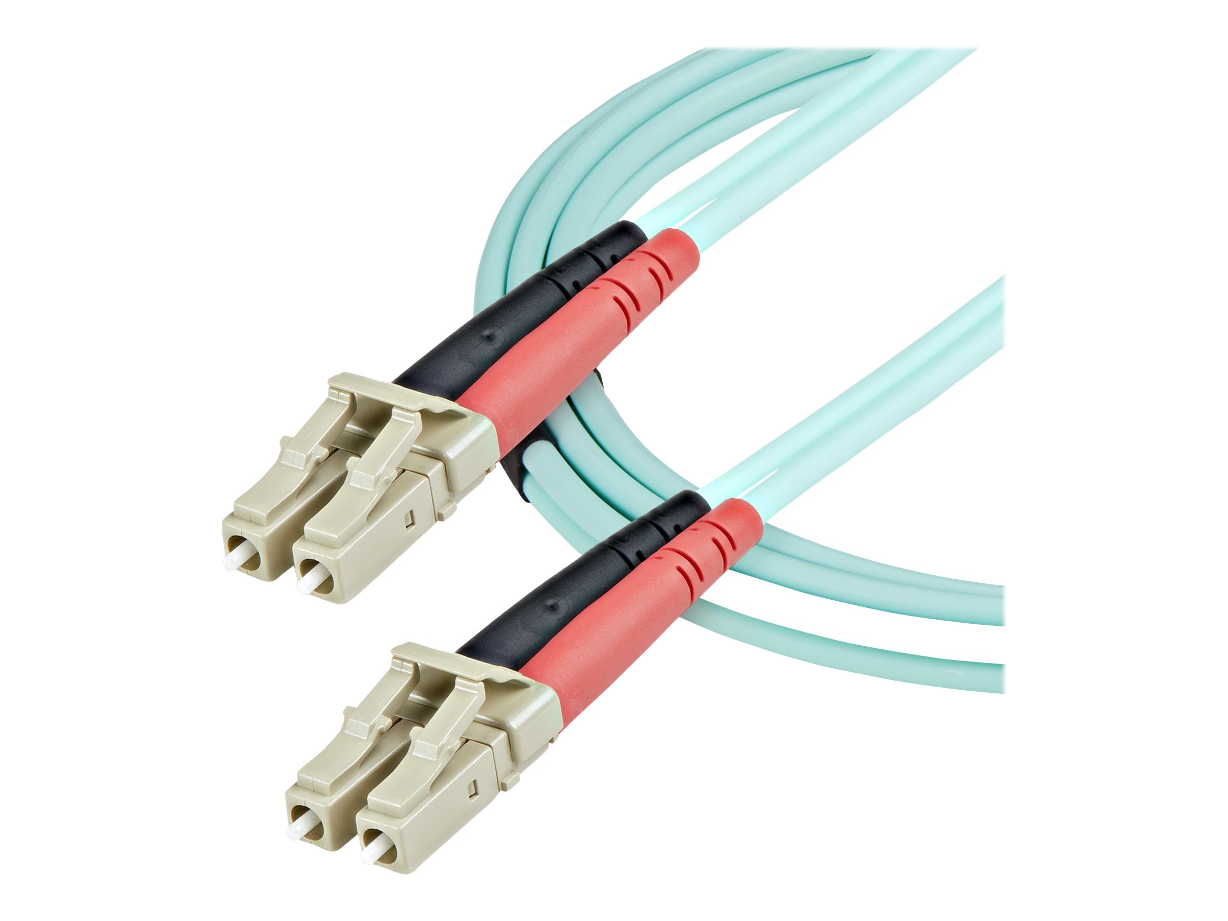 StarTech.com 1 m OM3 LWL Patchkabel, Multimode-Glasfaserkabel, LC auf LC - Patch-Kabel - LC Multi-Mode (M)
