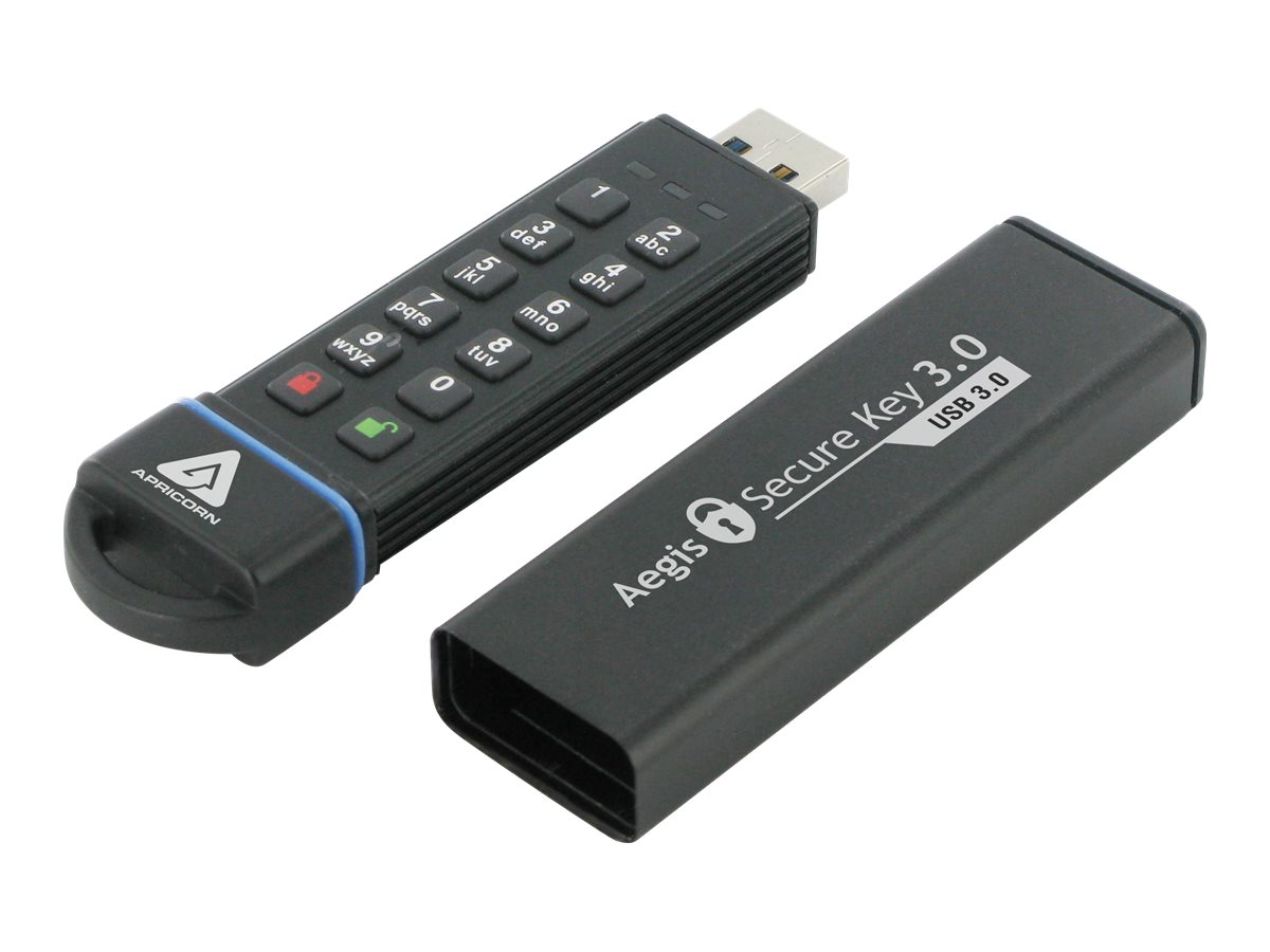 Apricorn Aegis Secure Key 3.0 - USB-Flash-Laufwerk, Ansicht 4
