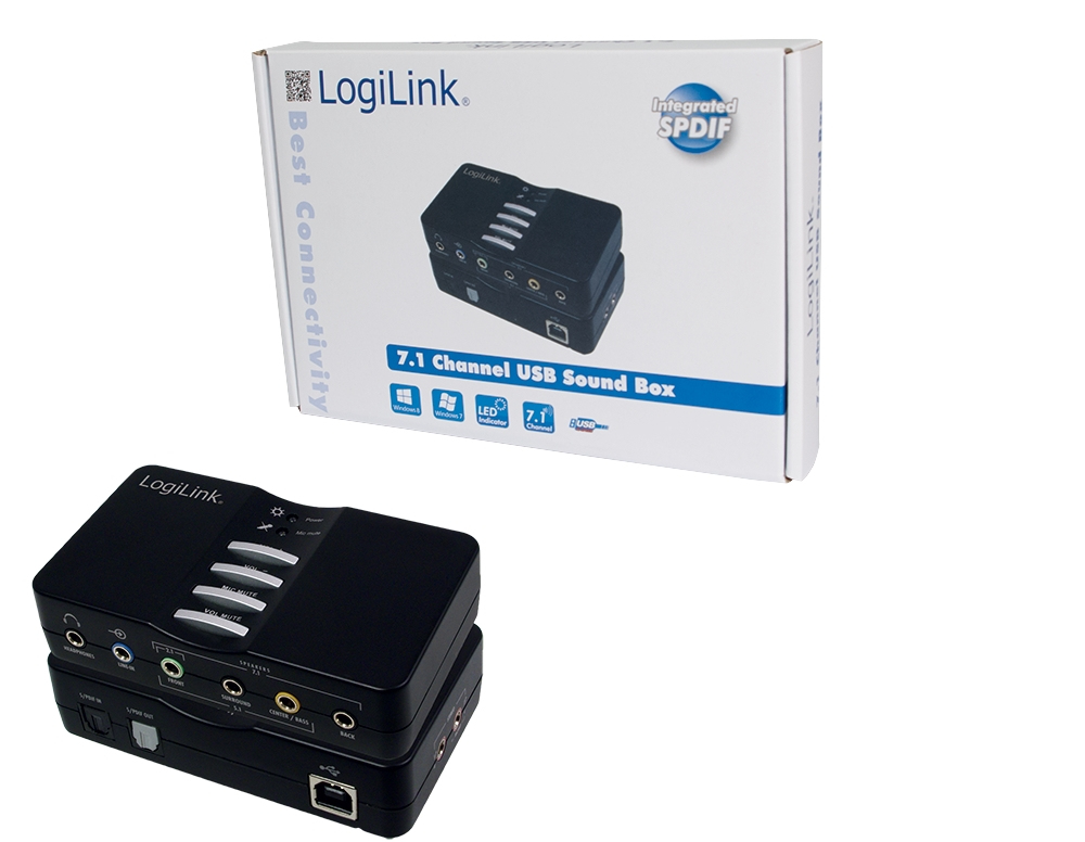 LogiLink USB Sound Box Dolby 7.1 - Soundkarte
