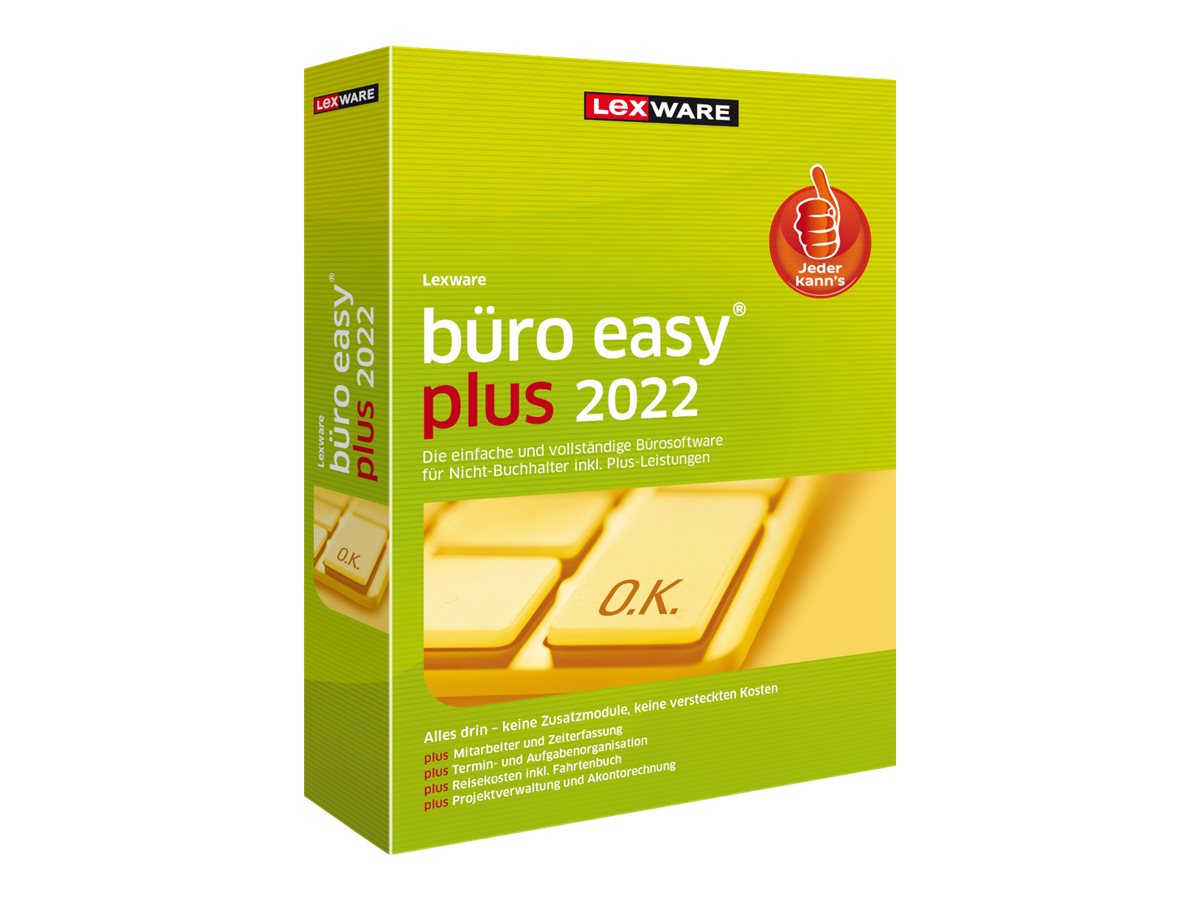 Lexware büro easy plus 2022 - Box-Pack (1 Jahr)