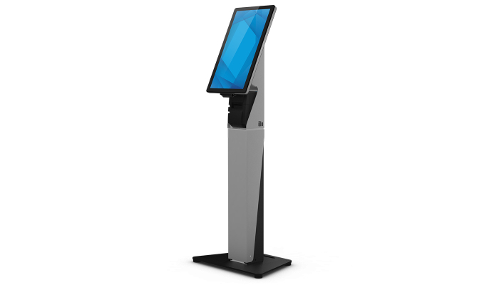 Elo Touch Solutions Elo Wallaby Self-Service - Aufstellung - für POS-Terminal - Schwarz/Silber - Bodenaufstellung, Ansicht 2