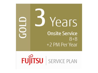 Fujitsu Scanner Service Program 3 Year Gold Service Plan for Fujitsu Mid-Volume Production Scanners - Erweiterte Servicevereinbarung (Verlängerung)