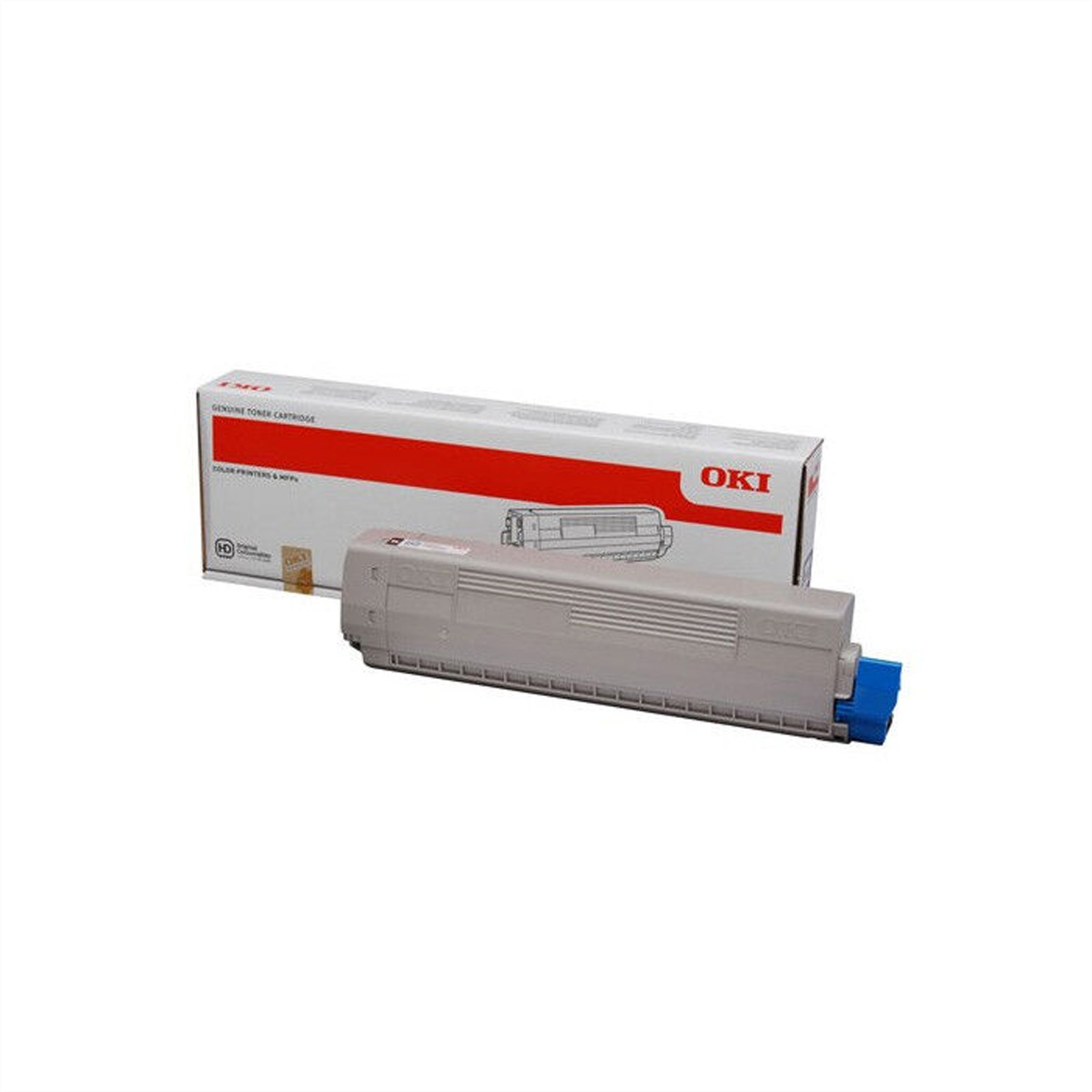 OKI Cyan - Original - Tonerpatrone, Ansicht 2