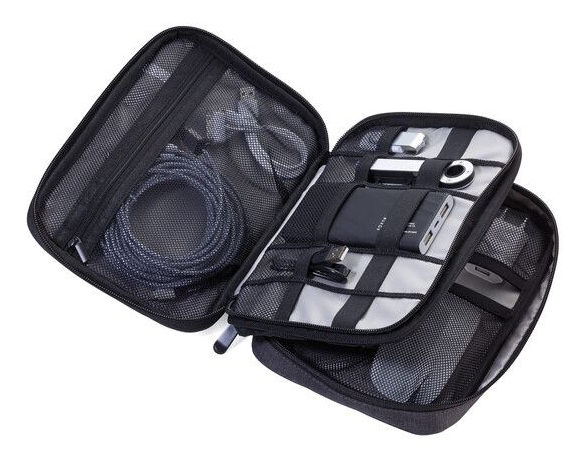 Troika Kabeltasche CONNECTED dunkelgrau, Ansicht 3