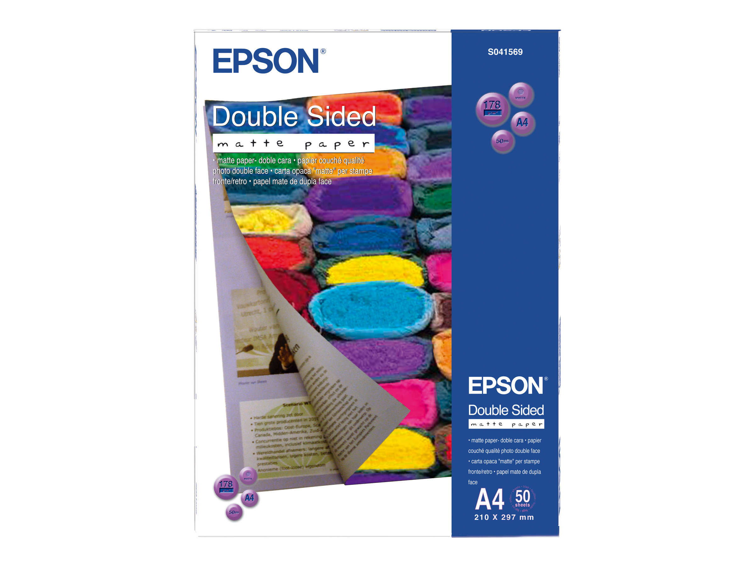 Epson Double-Sided Matte Paper (C13S041569)