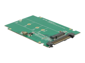 Delock Converter U.2 SFF-8639 > M.2 NGFF NVMe Key M - Laufwerksschachtadapter - 2.5 to M.2 (6.4 cm to M.2)