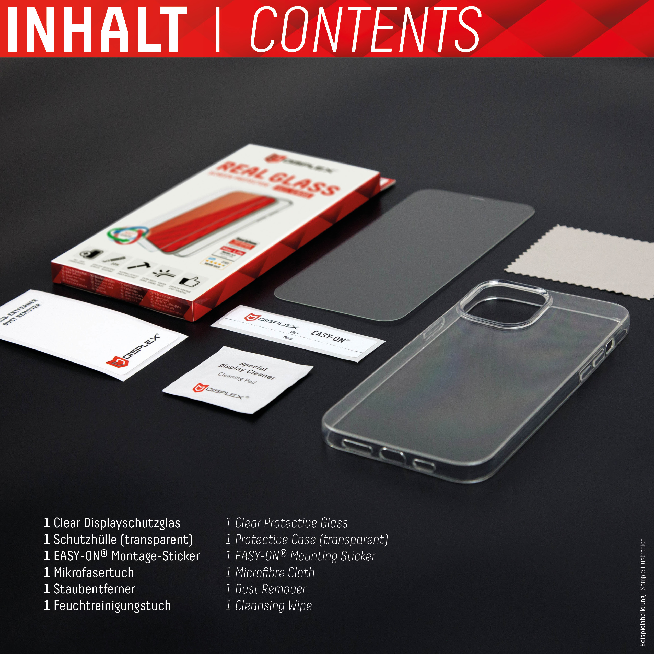 E.V.I. DISPLEX REAL GLASS+ CASE, Ansicht 3