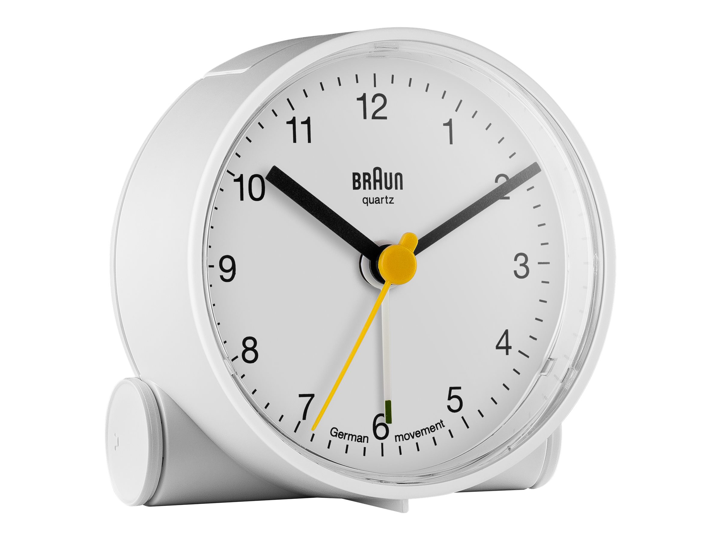 Braun BNC001 - Wecker - rund - Quarz - Schreibtisch, Ansicht 3