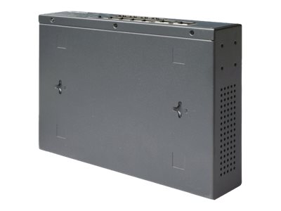 DIGITUS 8-Port Fast Ethernet PoE Netzwerkswitch, Desktop, unmanaged, 2 Uplink Ports RJ45,120 W, af/at