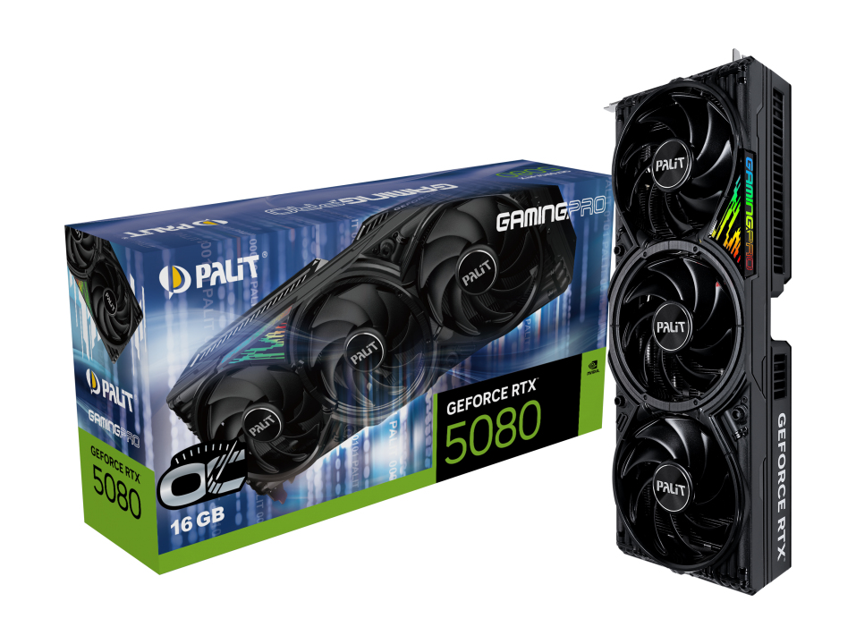 Palit GeForce RTX 5080 GamingPro OC - Grafikkarten, Ansicht 3