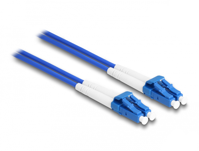 Delock Netzwerkkabel - LC Single-Modus (M) - Blau, Ansicht 3
