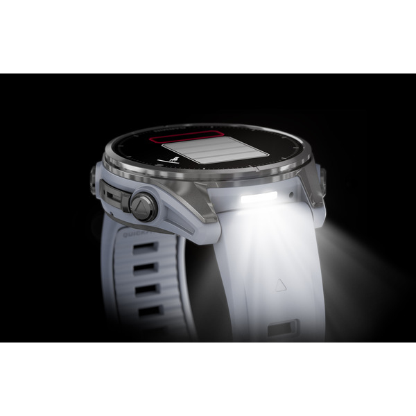 Garmin Fenix 8 - 43 mm - silber - Sportuhr mit Band - Whitestone - Handgelenkgröße: 108-182 mm - Anzeige 3.556 cm (1.4), Ansicht 3