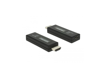 Delock 63327 - HDMI-A 19 pin - USB Type Micro-B - Schwarz