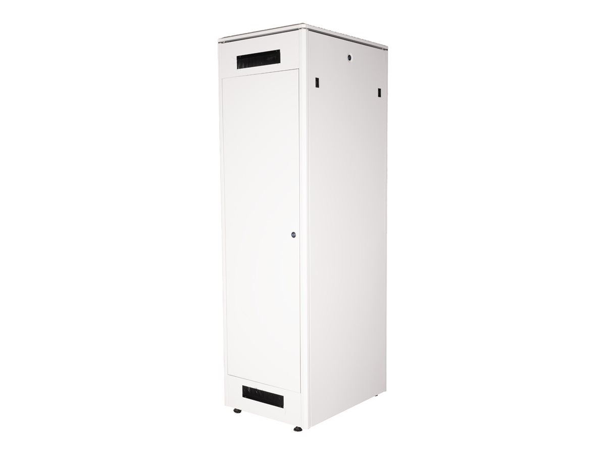 ROLINE 19 Zoll Netzwerkschrank Pro 42 HE 600x800 BxT Glastür grau, Ansicht 5