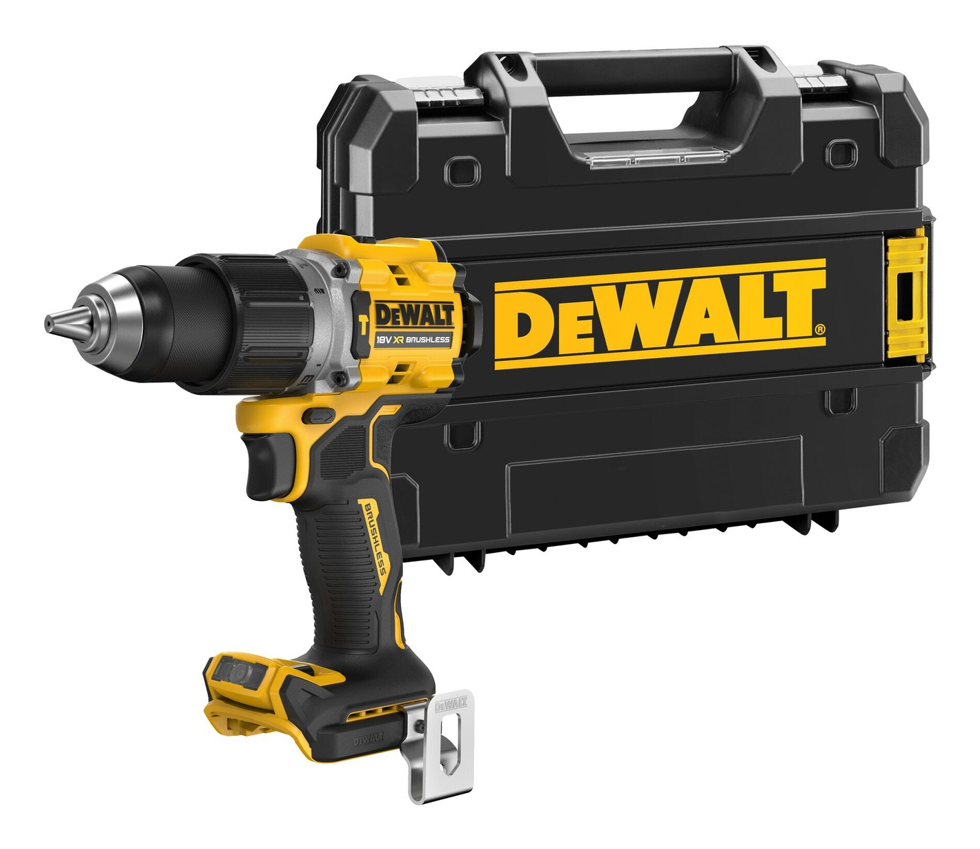DeWalt DCD805NT Akku-Schlagbohrschrauber solo inkl. Koffer, Ansicht 2