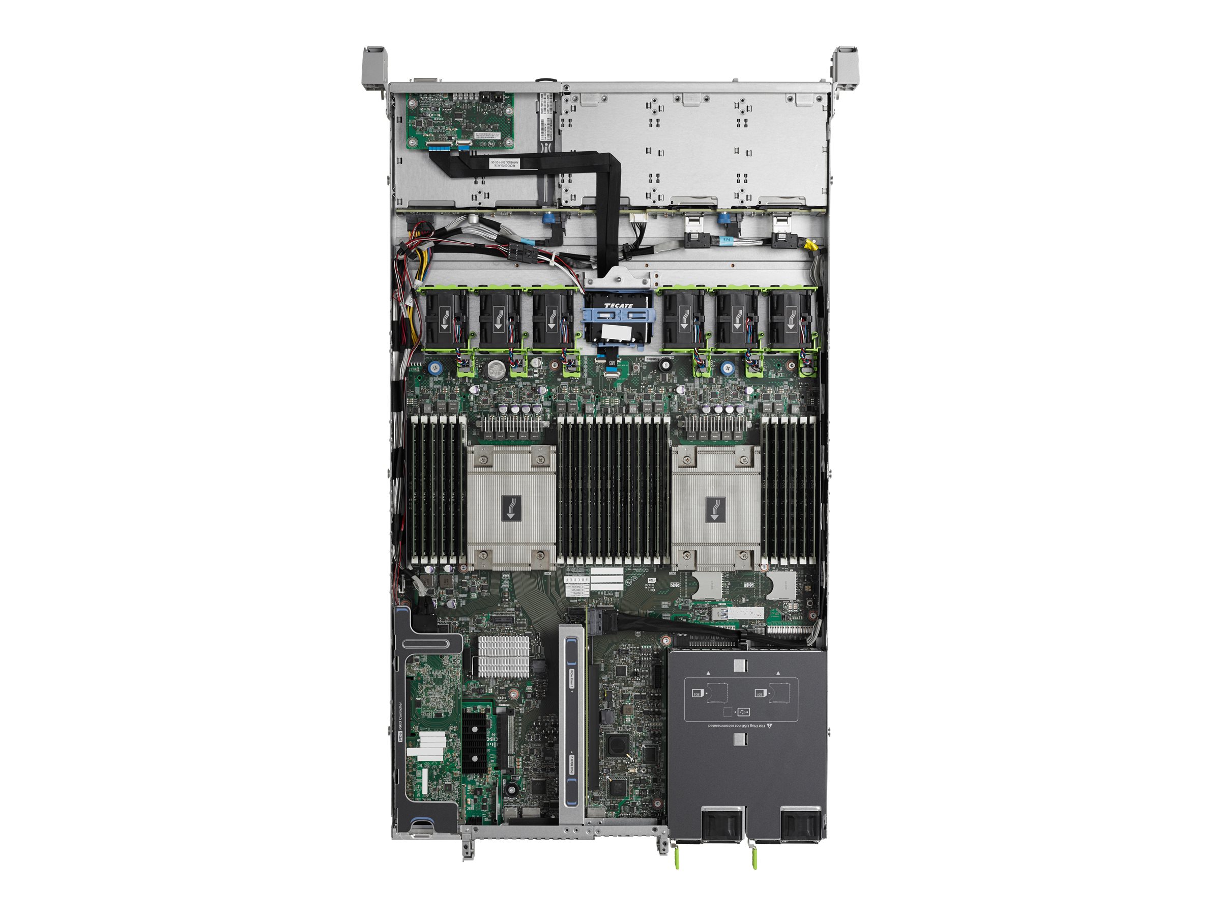 Cisco UCS SmartPlay Select C220 M4S High Core 2 - Server - Rack-Montage - 1U - zweiweg - 2 x Xeon E5-2680V4  2.4 GHz - RAM 64 GB - SATASAS - Hot-Swap 6.4 cm (2.5)