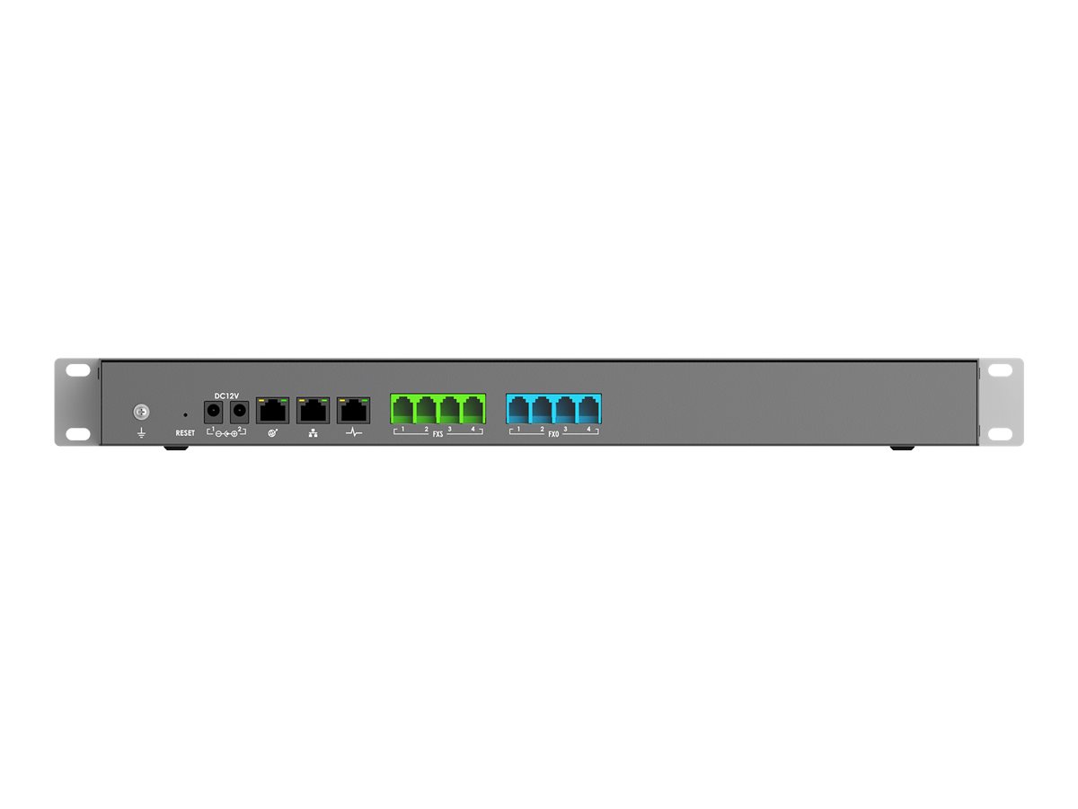 Grandstream UCM6304 - IP-PBX - in Rack montierbar, Ansicht 3