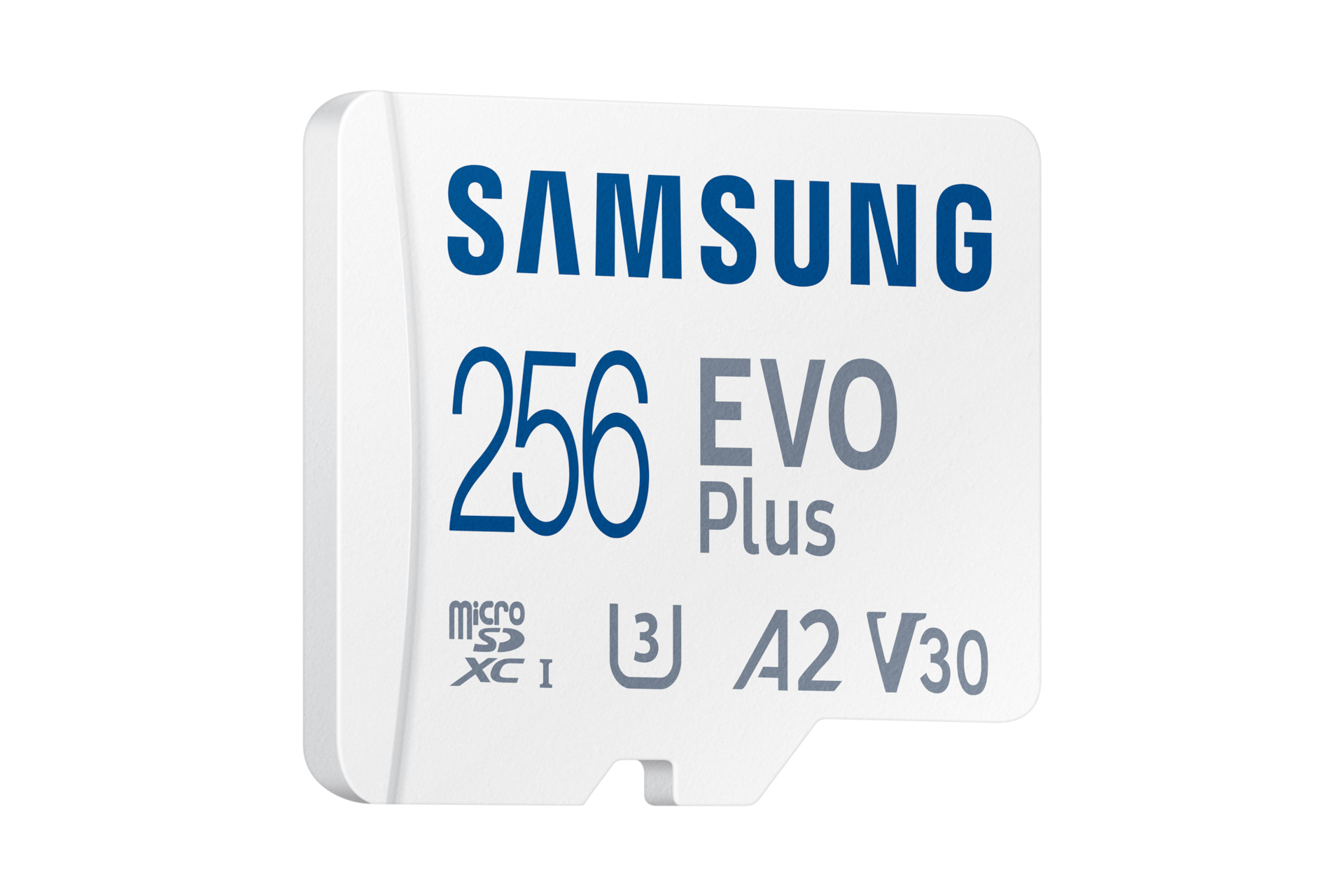 Samsung EVO Plus MB-MC256S - Flash-Speicherkarte (microSDXC-an-SD-Adapter inbegriffen), Ansicht 3