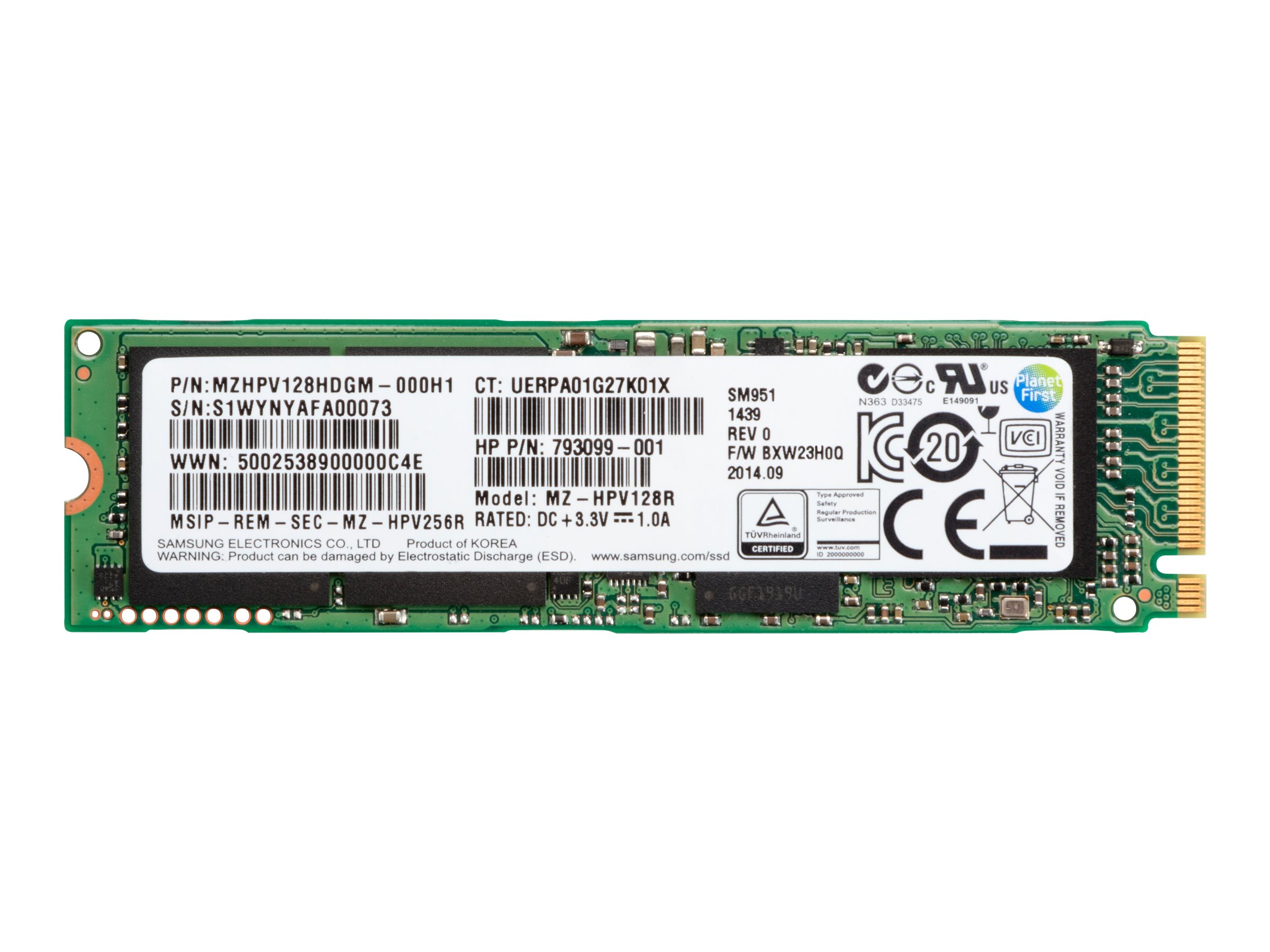 HP Z Turbo Drive - SSD - 2 TB - intern - M.2