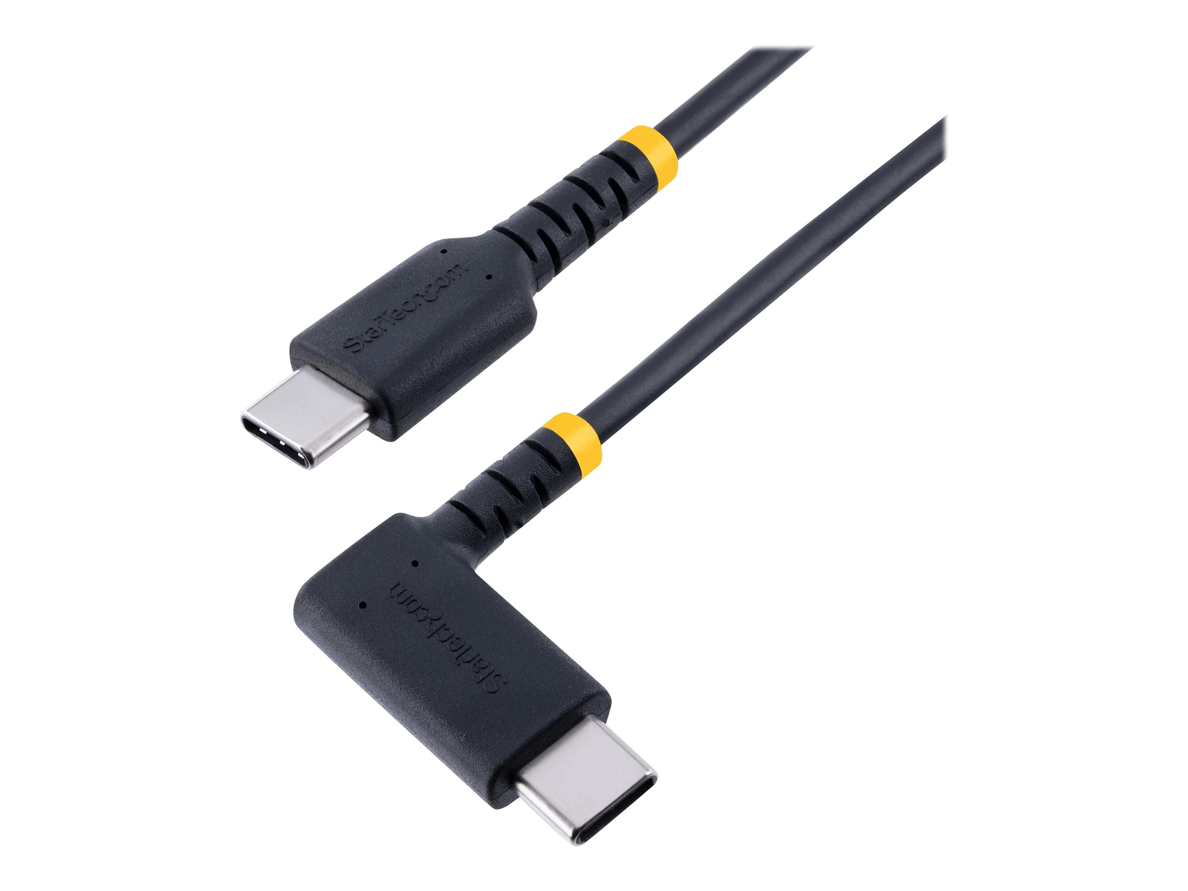StarTech.com 15 cm USB-C Ladekabel Mit Winkelstecker und 60W PD - Robust - USB-Kabel - 24 pin USB-C (M)