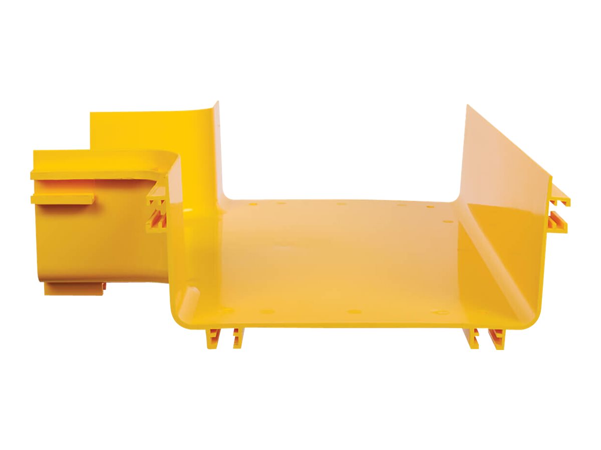 Eaton Tripp Lite Series SmartRack Toolless Horizontal 90-Degree T-Junction for Fiber Routing System 240 mm (10 in.)