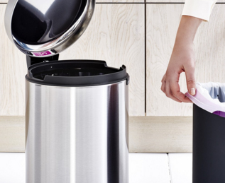 Brabantia newIcon - Mülleimer - Klappdeckel - 12 L, Ansicht 4