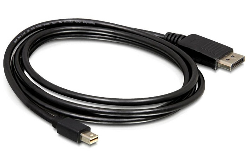 Delock DisplayPort-Kabel - Mini DisplayPort männlich zu DisplayPort männlich, Ansicht 4