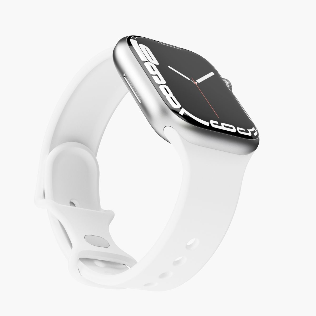 Vonmählen Classic - Band - Smartwatch - Weiß - Apple - Apple Watch 38 mm | 40 mm | 41 mm - Silikon, Ansicht 2