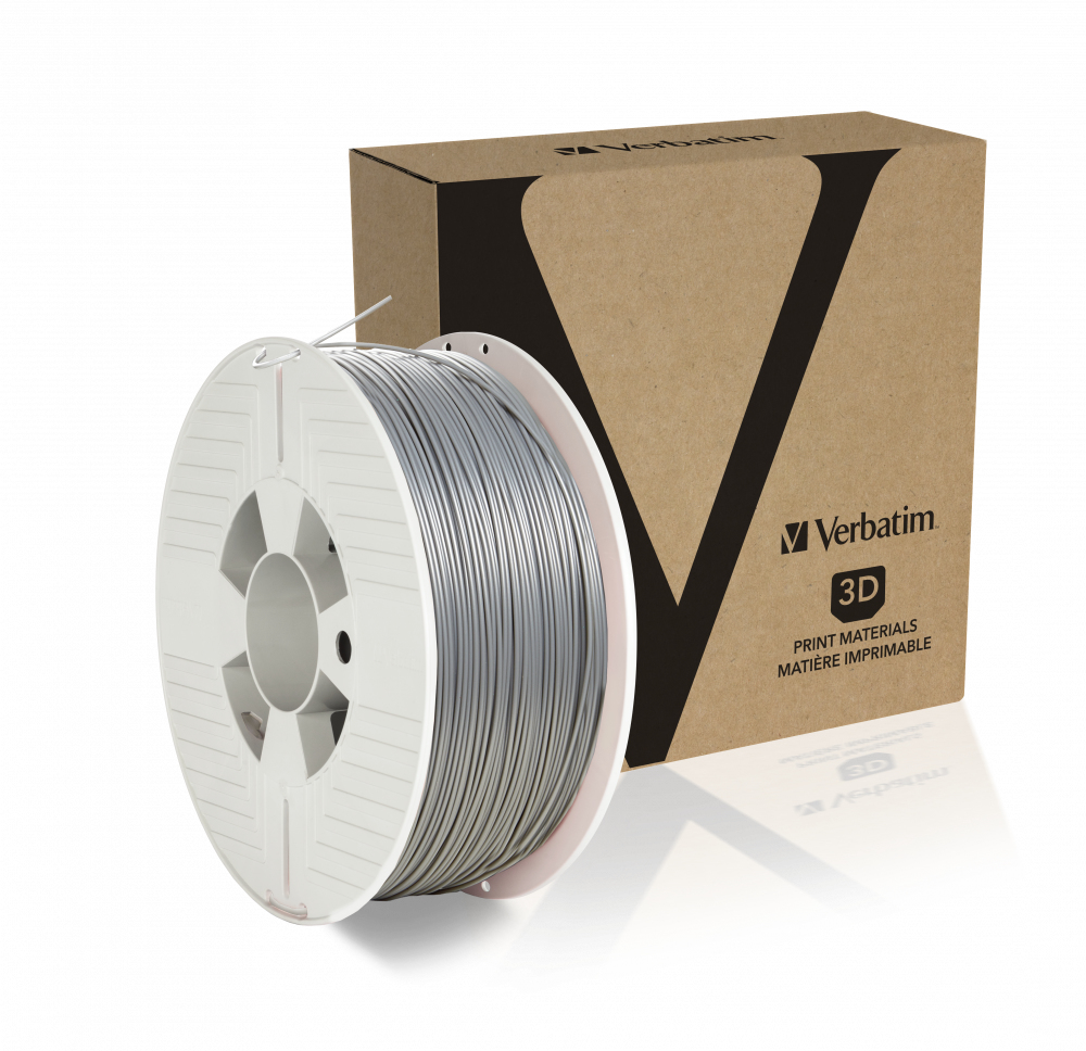 Verbatim Silber, RAL 9006 - 1 kg - 335 m - PLA-Filament (3D), Ansicht 3