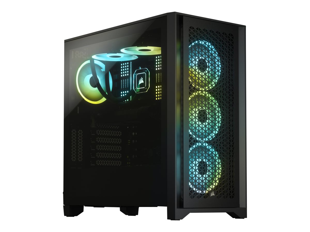 Corsair 4000D AIRFLOW - Tower - ATX - Seitenteil mit Fenster (gehärtetes Glas)