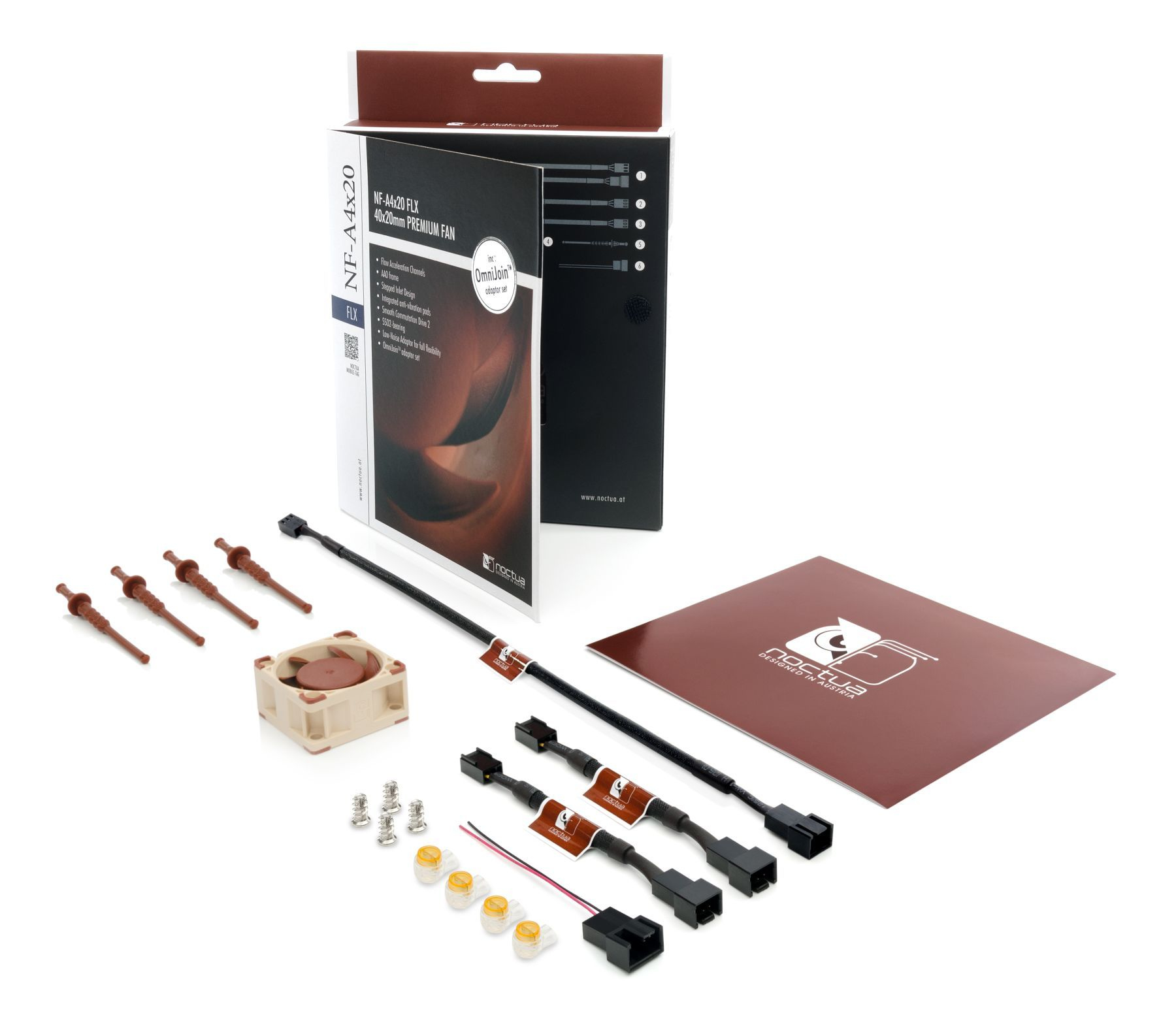 Noctua NF-A4x20 FLX - Gehäuselüfter - 40 mm, Ansicht 2