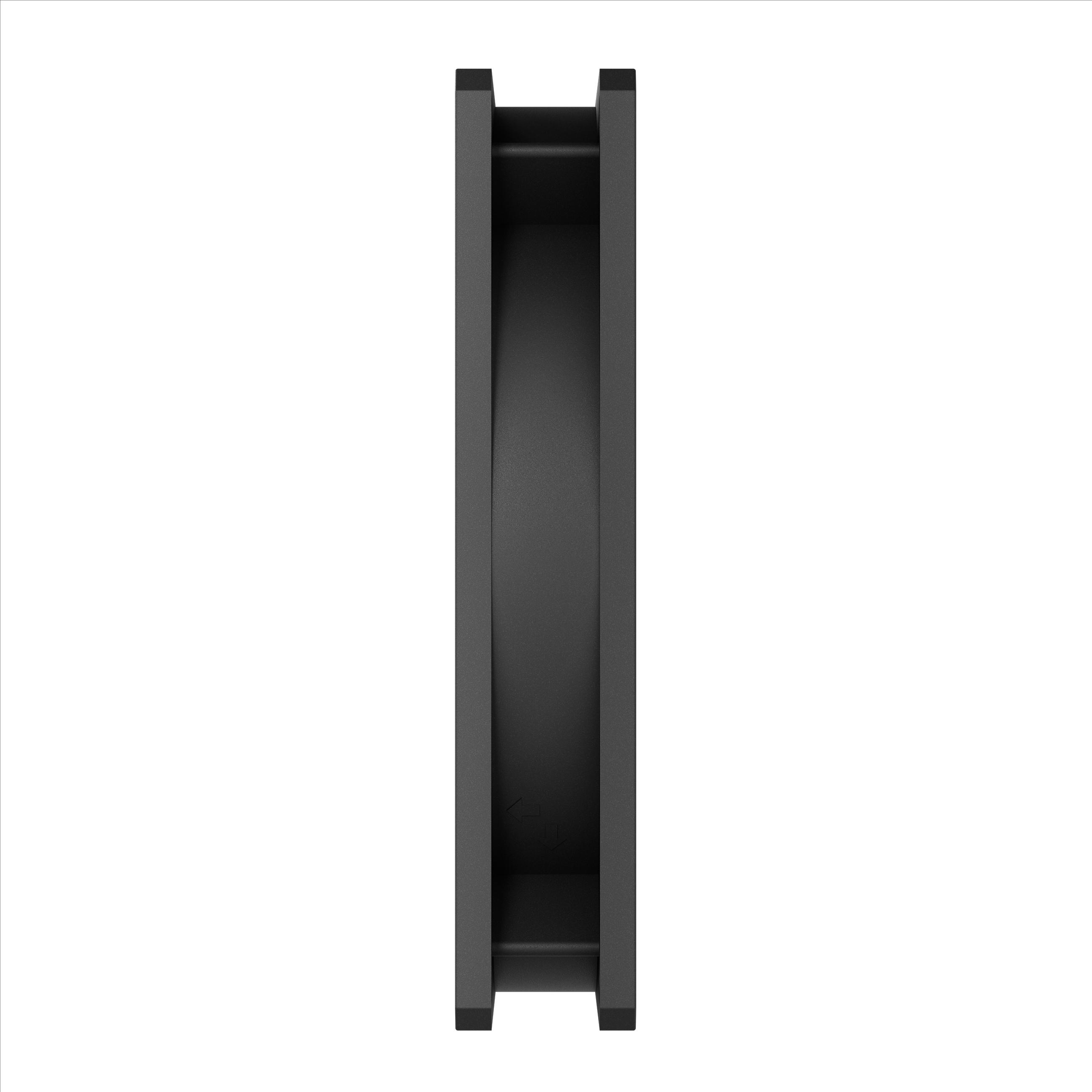 Arctic P8 Slim PWM PST - Gehäuselüfter - niedrige Bauform, mit Kabelsplitter - 80 mm - Schwarz, Ansicht 3