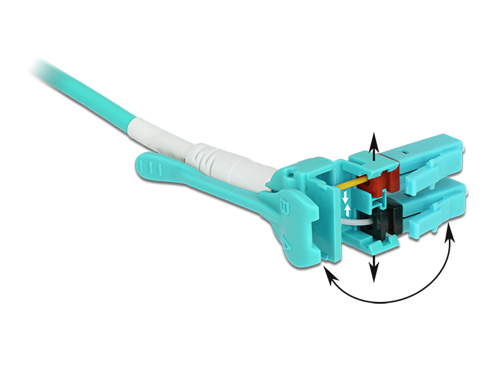 Delock Netzwerkkabel - LC Multi-Mode (M) bis LC Multi-Mode (M), Ansicht 3