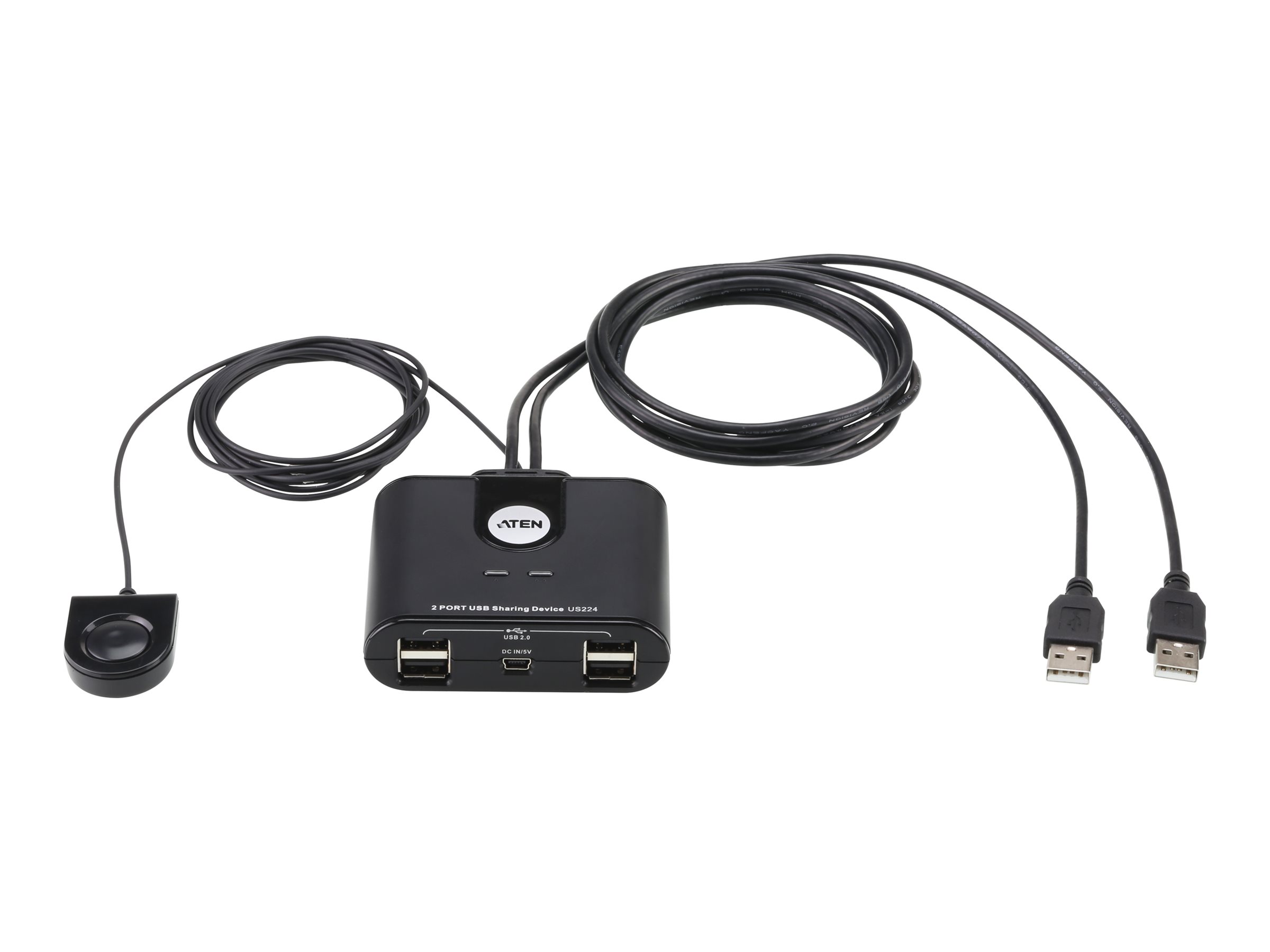 ATEN US224 - USB-Umschalter für die gemeinsame Nutzung von Peripheriegeräten