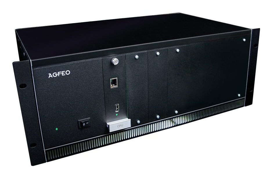 AGFEO ES 730 IT - Hybrid PBX - 4U - in Rack montierbar, Ansicht 3