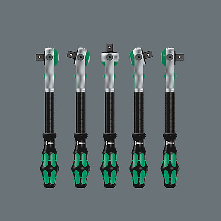 Wera 05003535001 - Steckschlüssel-Satz - 1/4" - Imperial - 1 Kopf - 1/2,1/4,3/16,3/8,5/16,7/16,7/32,9/16,9/32,11/32", Ansicht 3