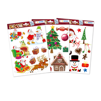 HERMA 15548 - Mehrfarbig - Entfernbar - Fenster - JungeMädchen - Weihnachten - Polybag