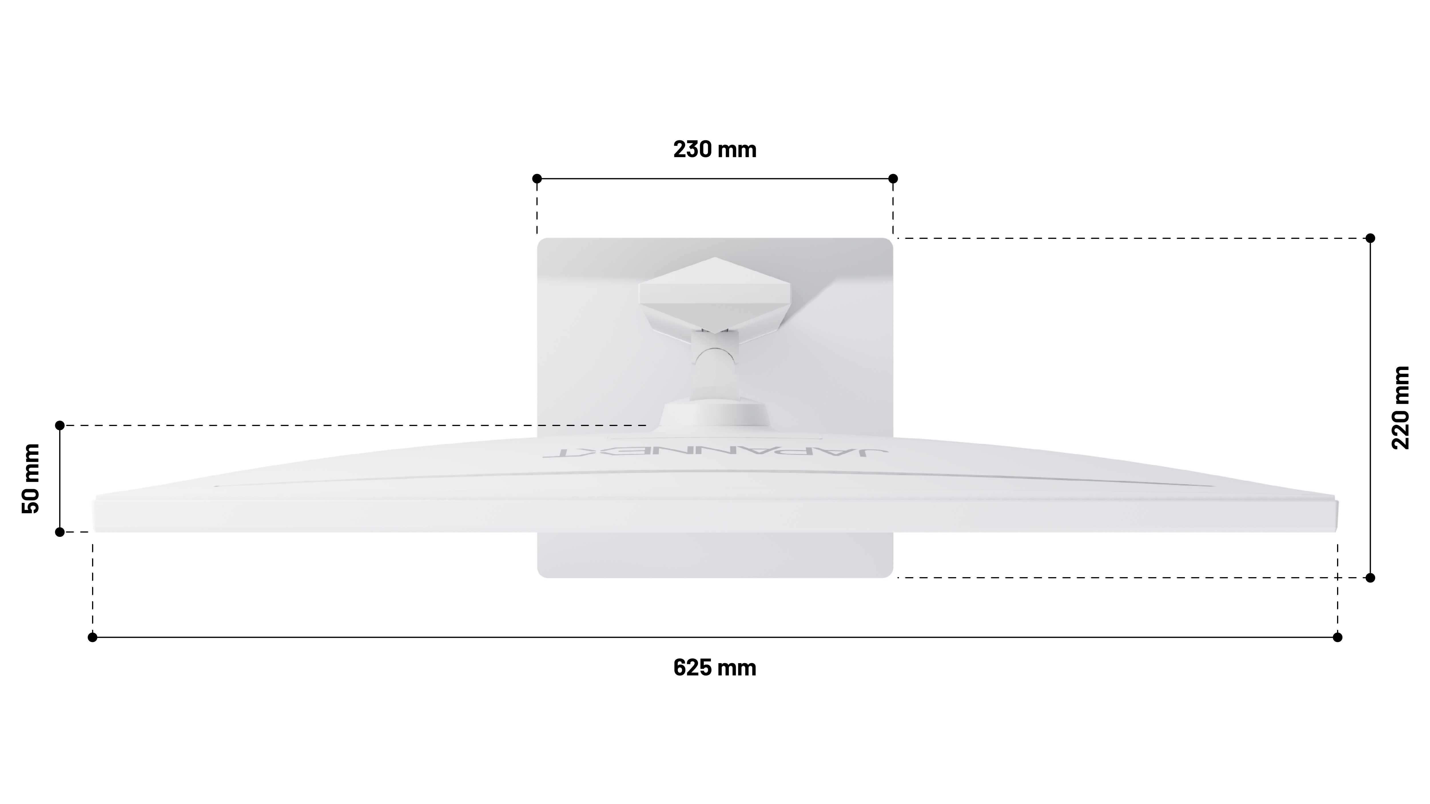 JAPANNEXT JN-IPS270UHD60F-C65W-HSP-W HDMI/DP UHD - Flachbildschirm (TFT/LCD) - 27, Ansicht 4