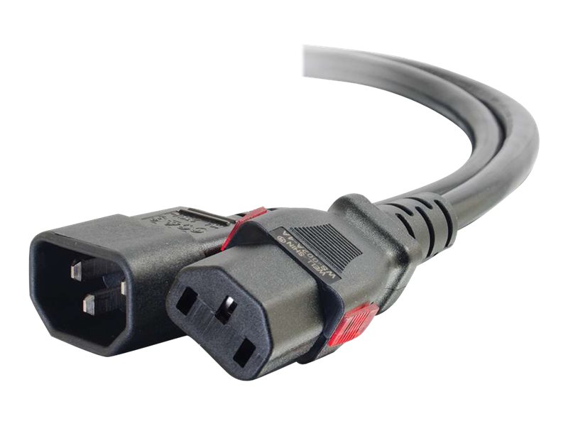 C2G Stromkabel - IEC 60320 C14 zu power IEC 60320 C13