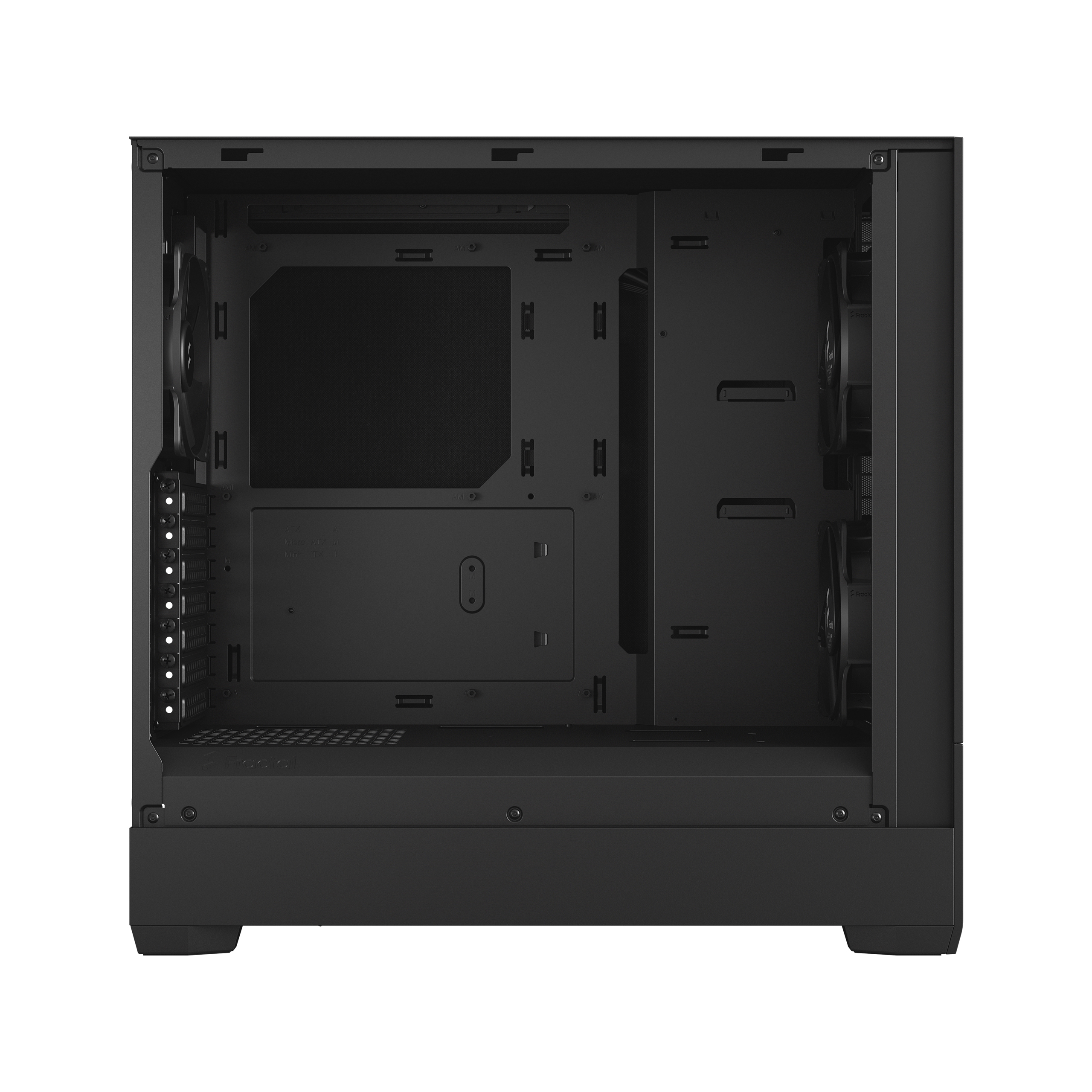 Fractal Design Pop Silent - Tower - ATX - Seitenteil mit Fenster (gehärtetes Glas), Ansicht 3