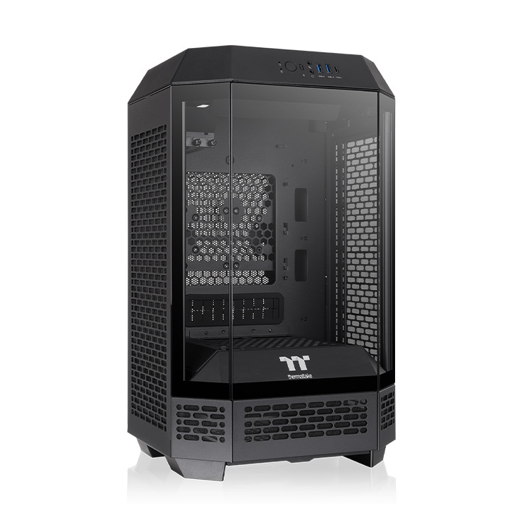 Thermaltake The Tower 250 - MT - Mini-ITX - Seitenteil mit Fenster (gehärtetes Glas), Ansicht 3