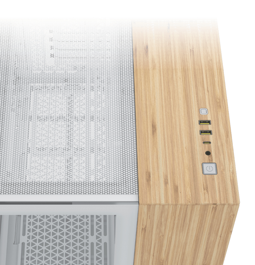 Corsair 2500X - Mid tower - micro ATX - Seitenteil mit Fenster (gehärtetes Glas), Ansicht 2