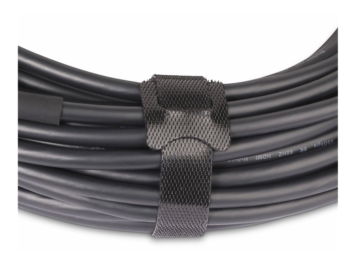 StarTech.com 30,4m Aktives Optisches HDMI Kabel(AOC), CMP, 8K HDMI 2.1 - Ultra High Speed - HDMI-Kabel - HDMI männlich zu HDMI männlich - 30.4 m - Hybrid Kupfer/Kohlefaser - Schwarz - Active Optical Cable (AOC)