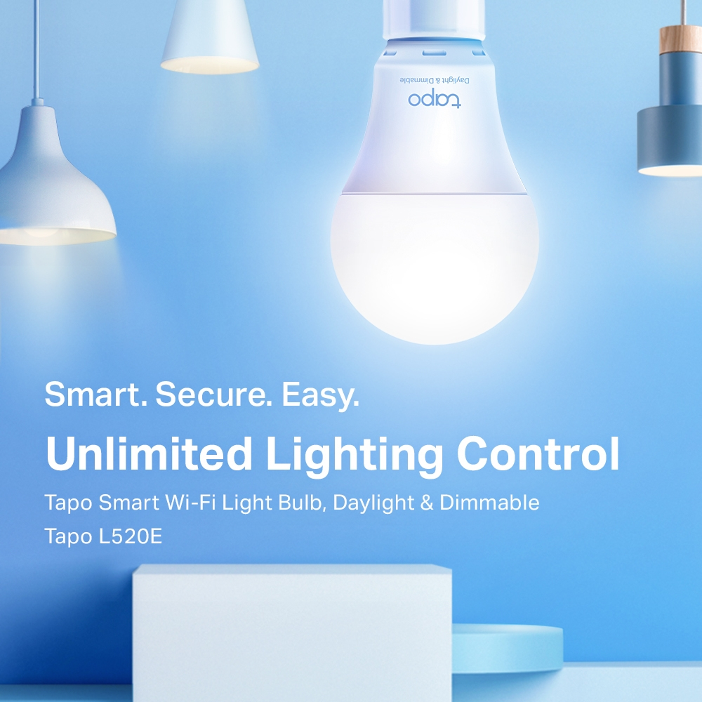 TP-LINK Tapo L520E Smart Wi-Fi Glühbirne dimmbar, Ansicht 2